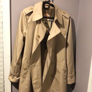 Auth Burberry Trench Rain Coat